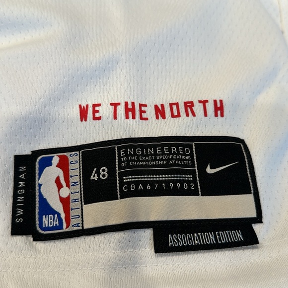 Pascal Siakam Raptors Nike Jersey NWT Brand New Size 48 LG - Picture 6 of 7